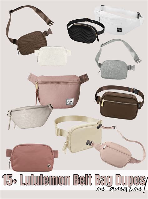 lululemon belt bag vs dupe|best lululemon crossbody bag dupe.